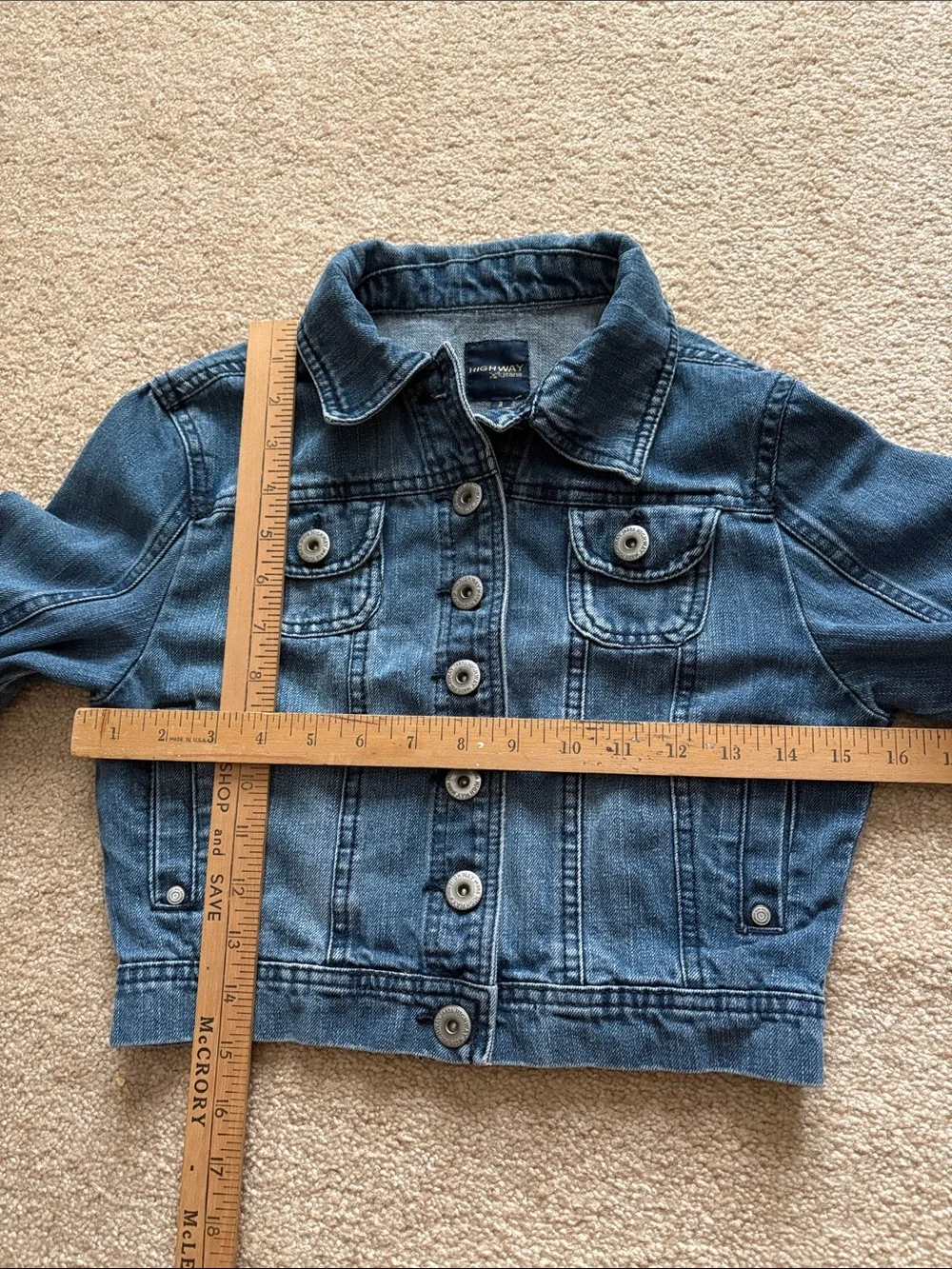 Highway Jeans Kids Blue Denim Jacket